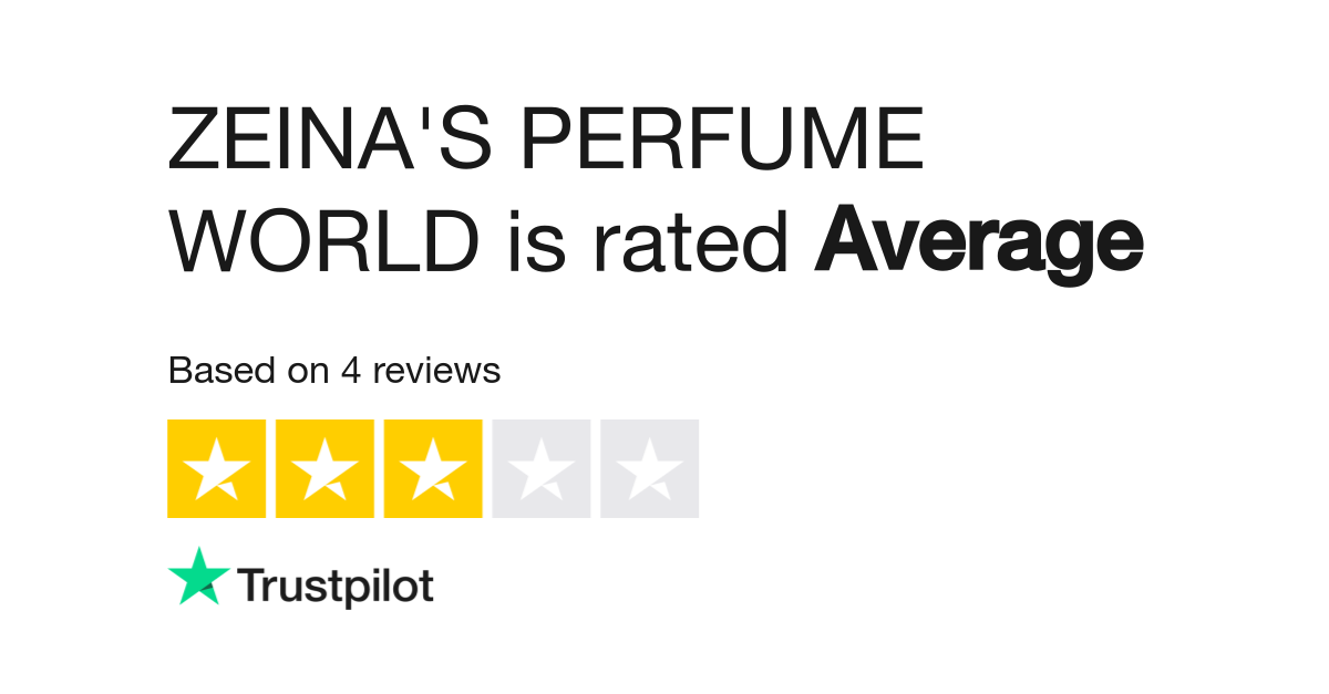 ZEINA S PERFUME WORLD Reviews Read Customer Service Reviews of