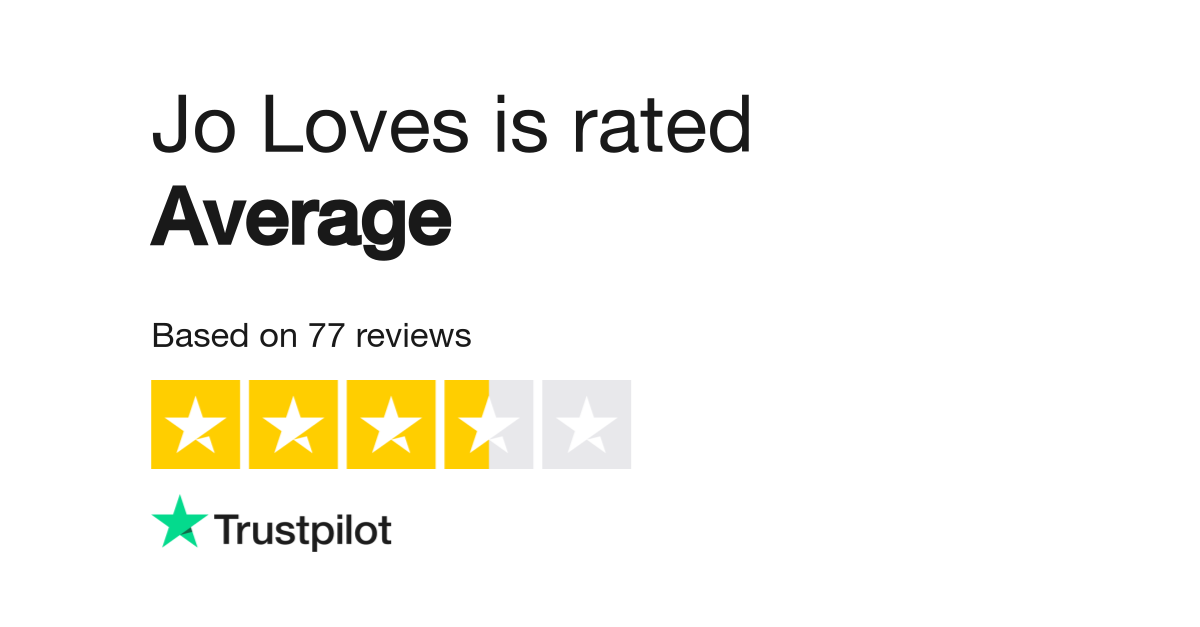 Jo loves reviews hot sale