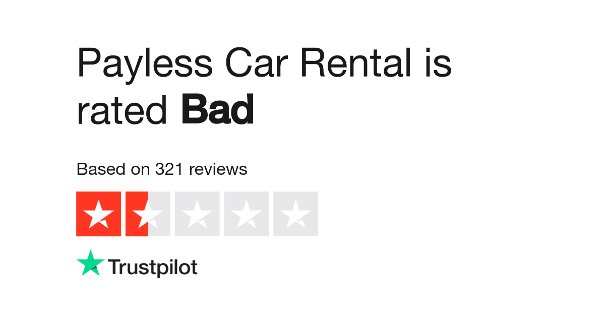 Car Rental Payless Reviews