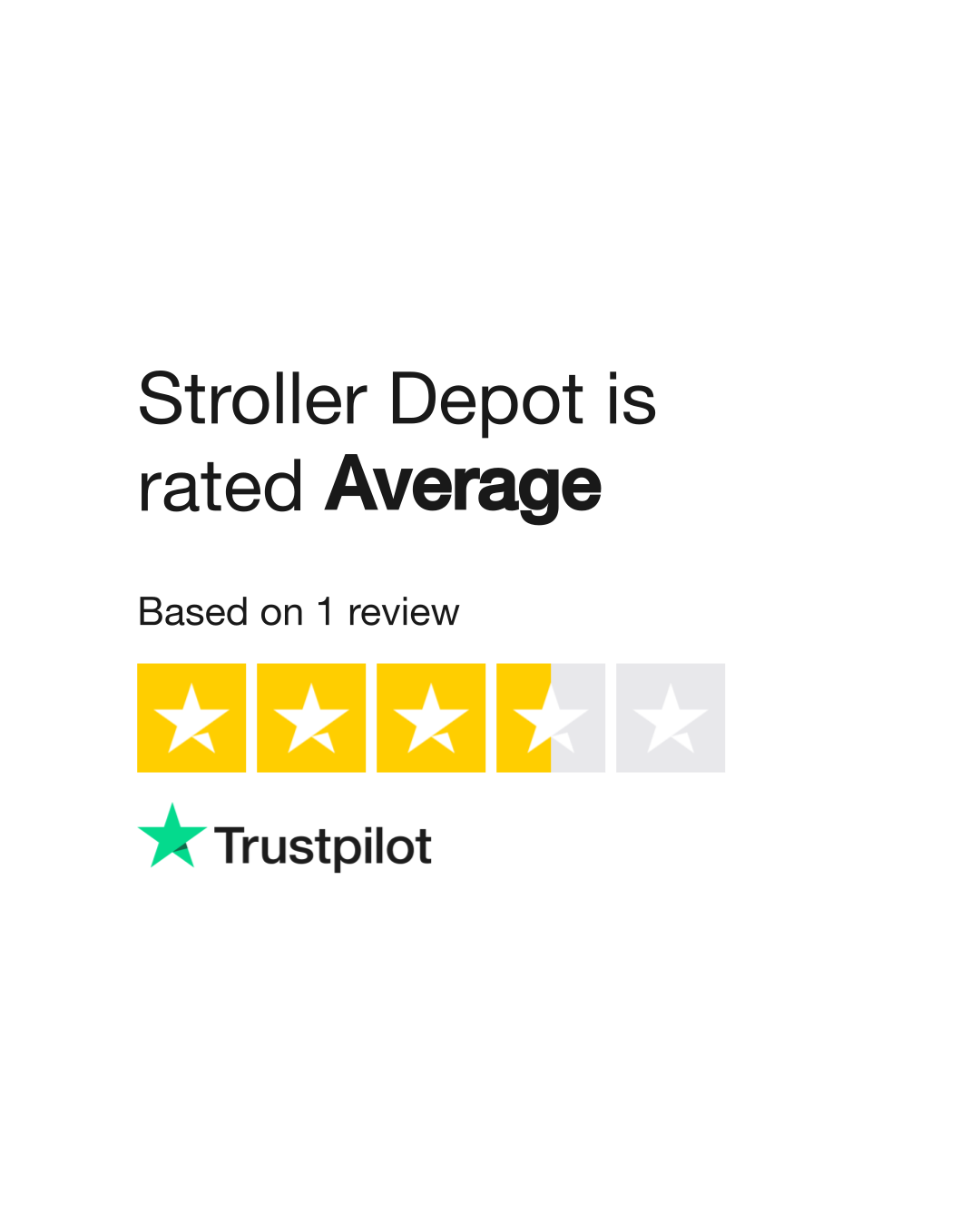 Stroller depot best sale