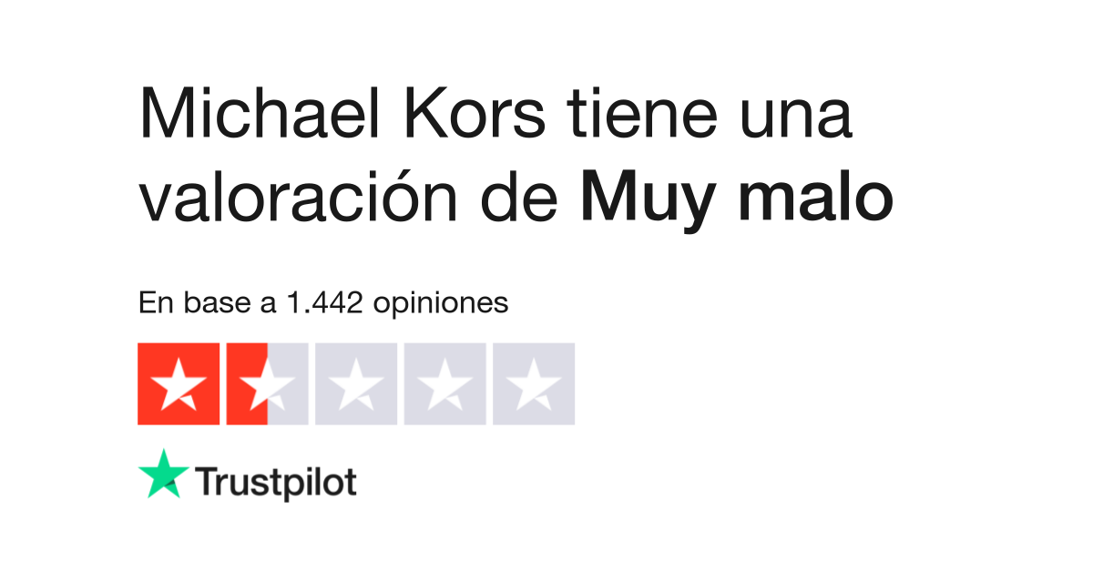 Opiniones sobre Michael Kors | Lee las opiniones sobre el servicio de  