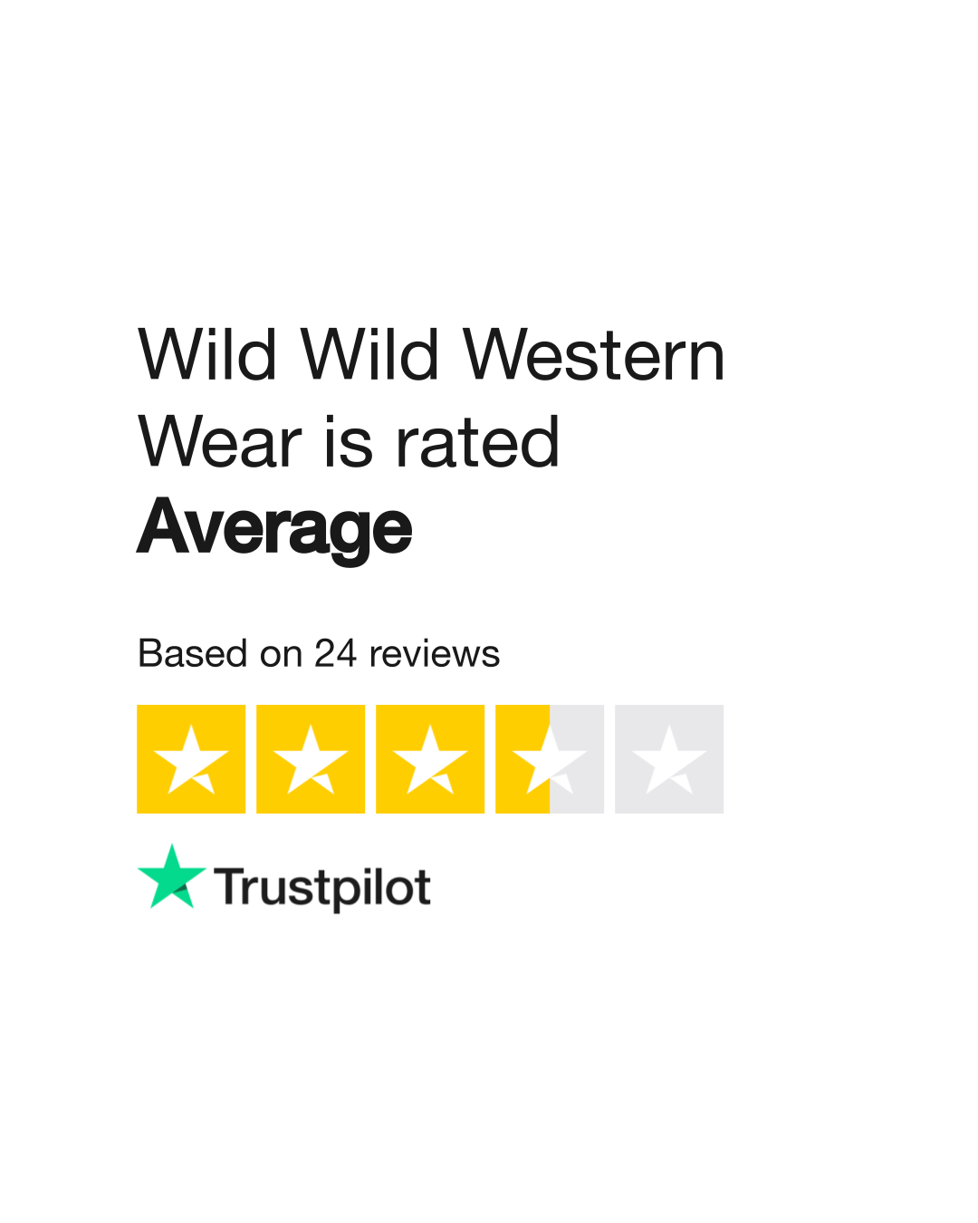 Wild Wild Western Wear