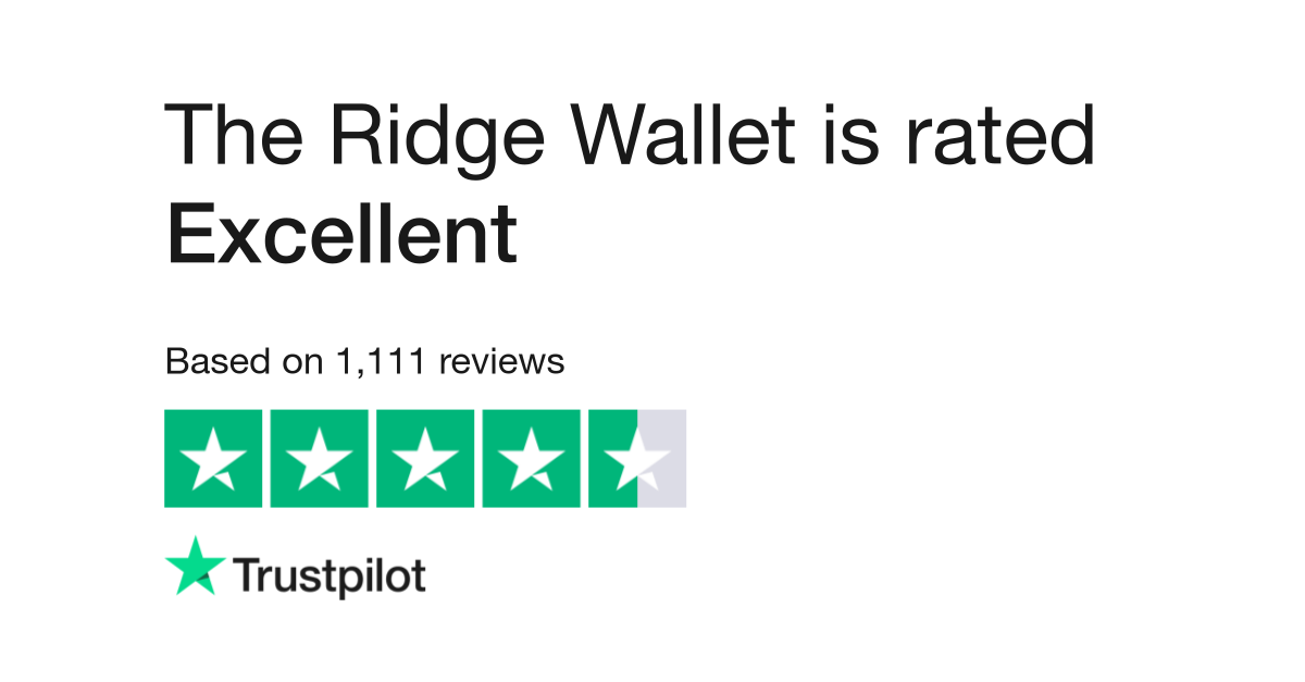 The Ridge Wallet Reviews | Customer Service of ridgewallet.com