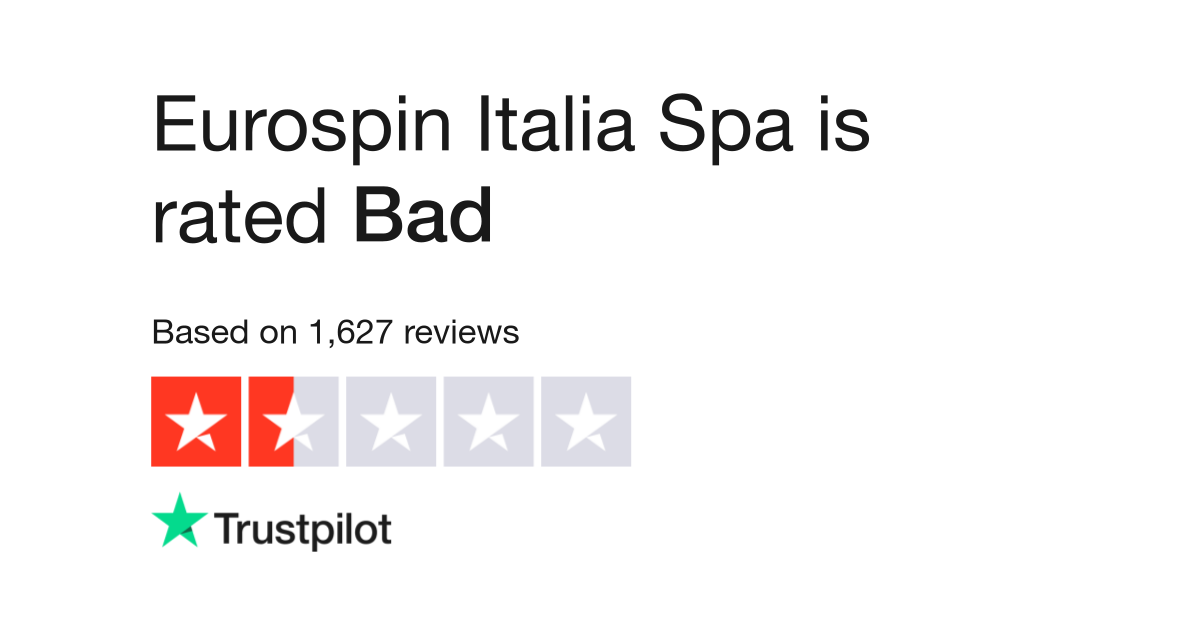 Eurospin Italia Spa Reviews  Read Customer Service Reviews of www.eurospin .it