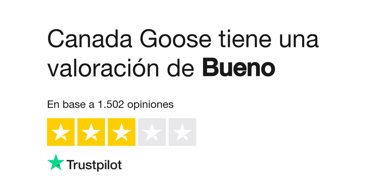 Canada goose opiniones outlet oficial