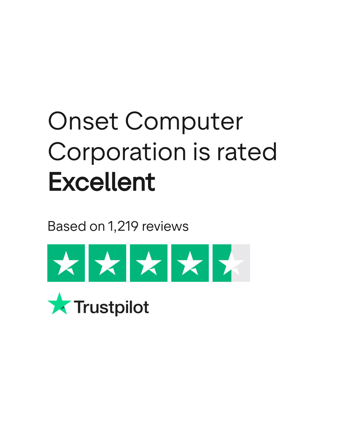 Onset Computer Corporation Reviews Read Customer Service Reviews of