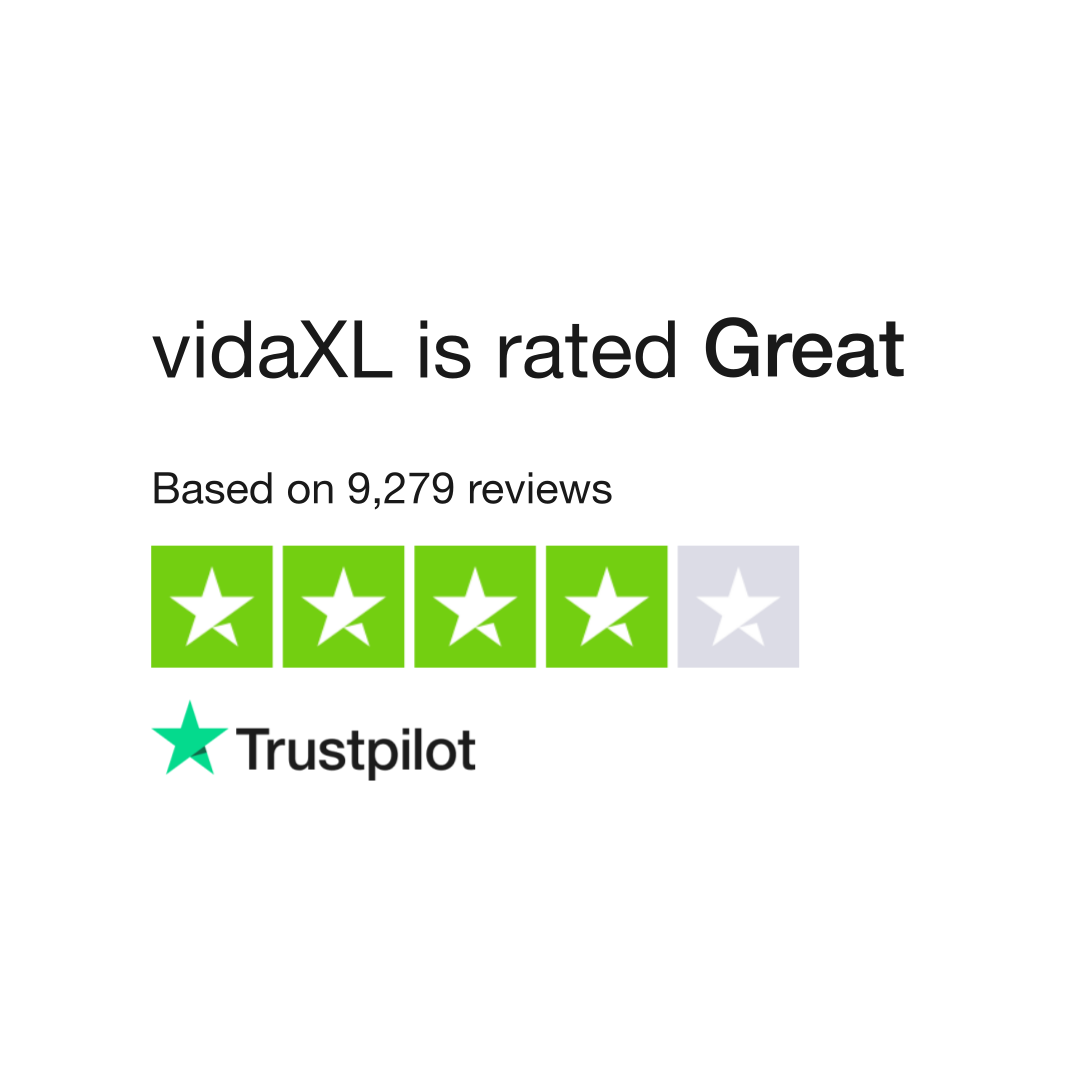 fossiel Meyella Vervoer vidaXL Reviews | Read Customer Service Reviews of vidaxl.ch