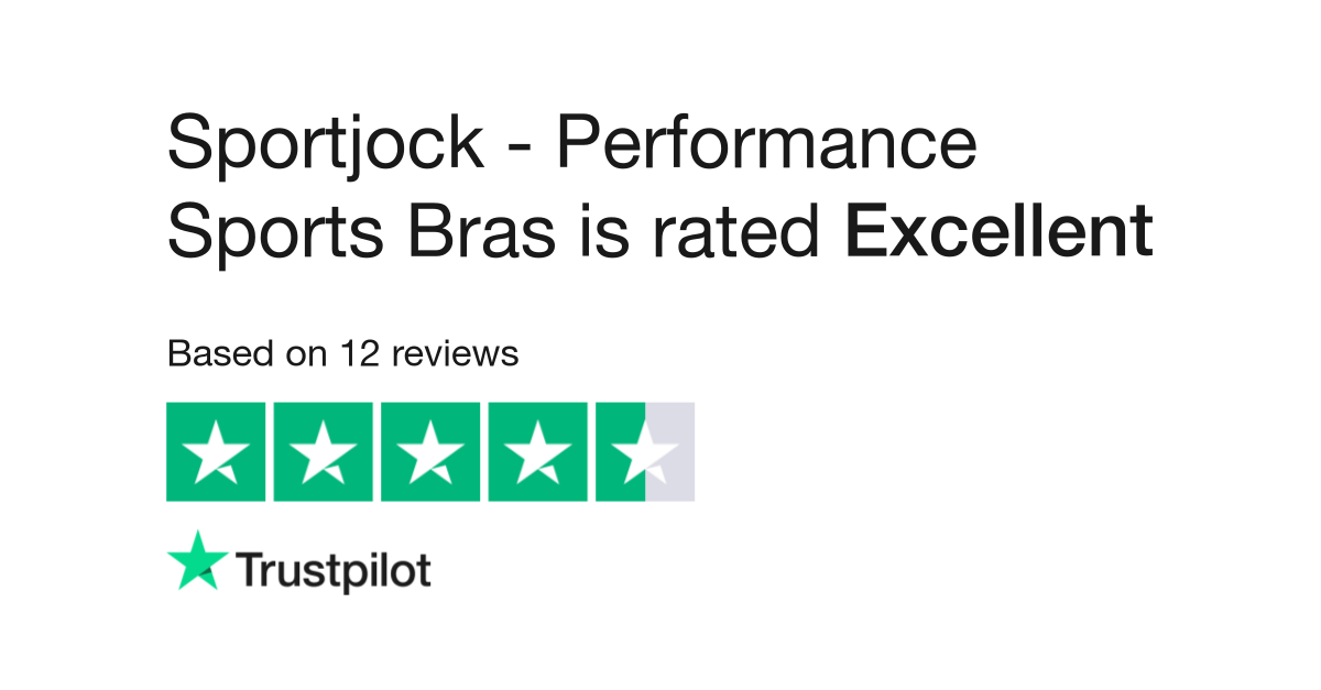 Sportjock - Performance Sports Bras Reviews  Read Customer Service Reviews  of sportsbra.co.uk