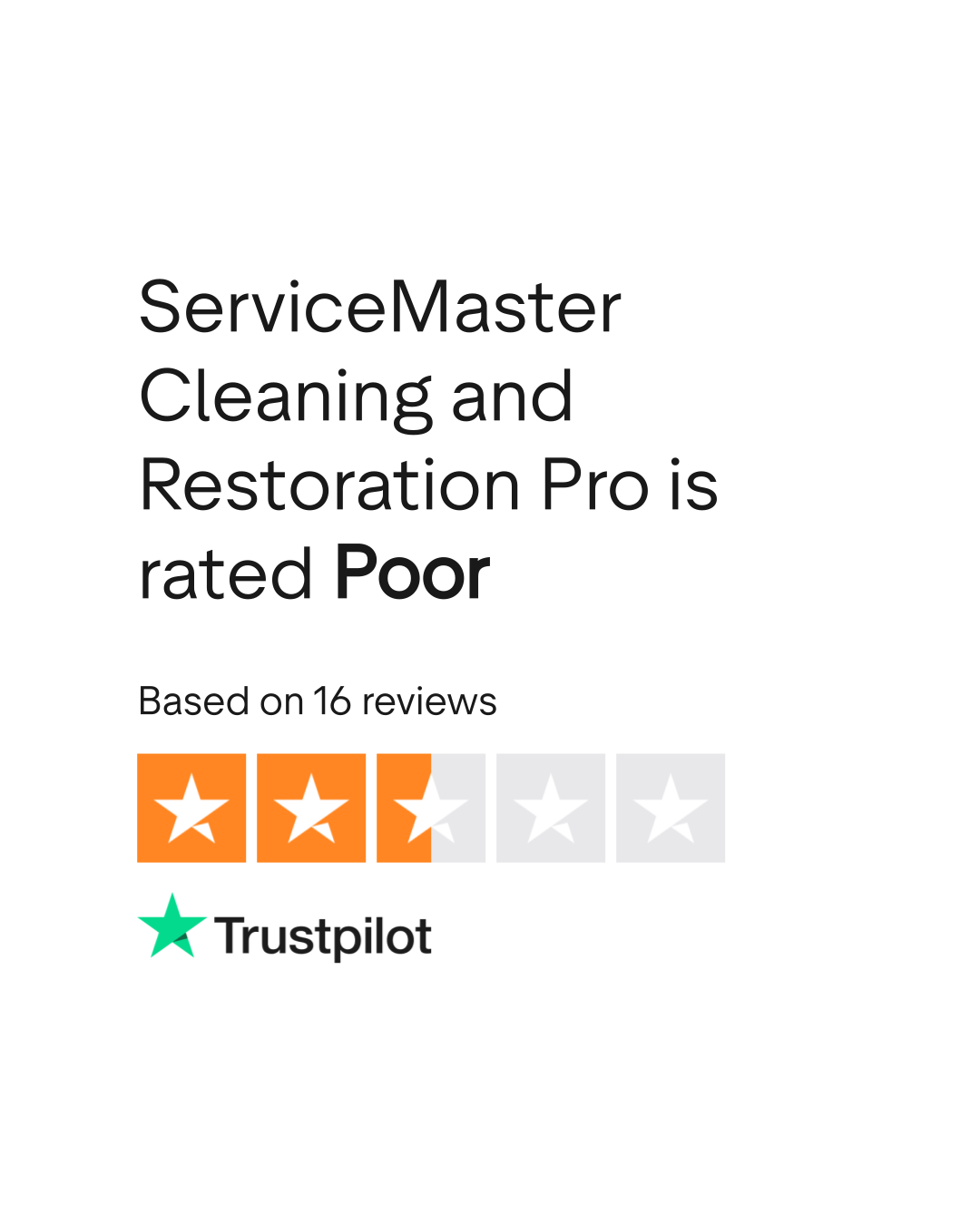 ServiceMaster Cleaning and Restoration Pro Reviews | Read Customer ...