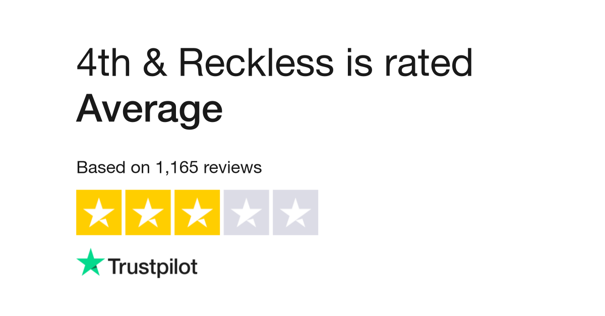 I forhold Opiate spyd 4th & Reckless Reviews | Read Customer Service Reviews of  www.4thandreckless.com