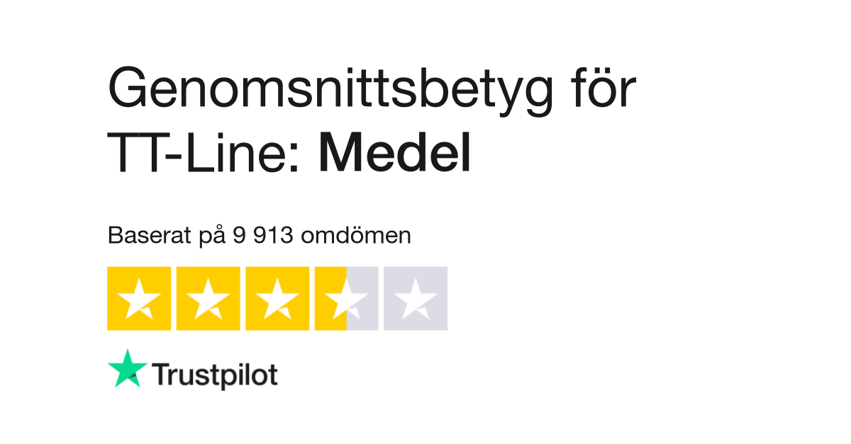 Omdömen om TT-Line | Läs kundernas omdömen om 