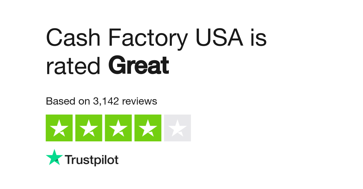 Cash Factory USA Reviews | Read Customer Service Reviews ...