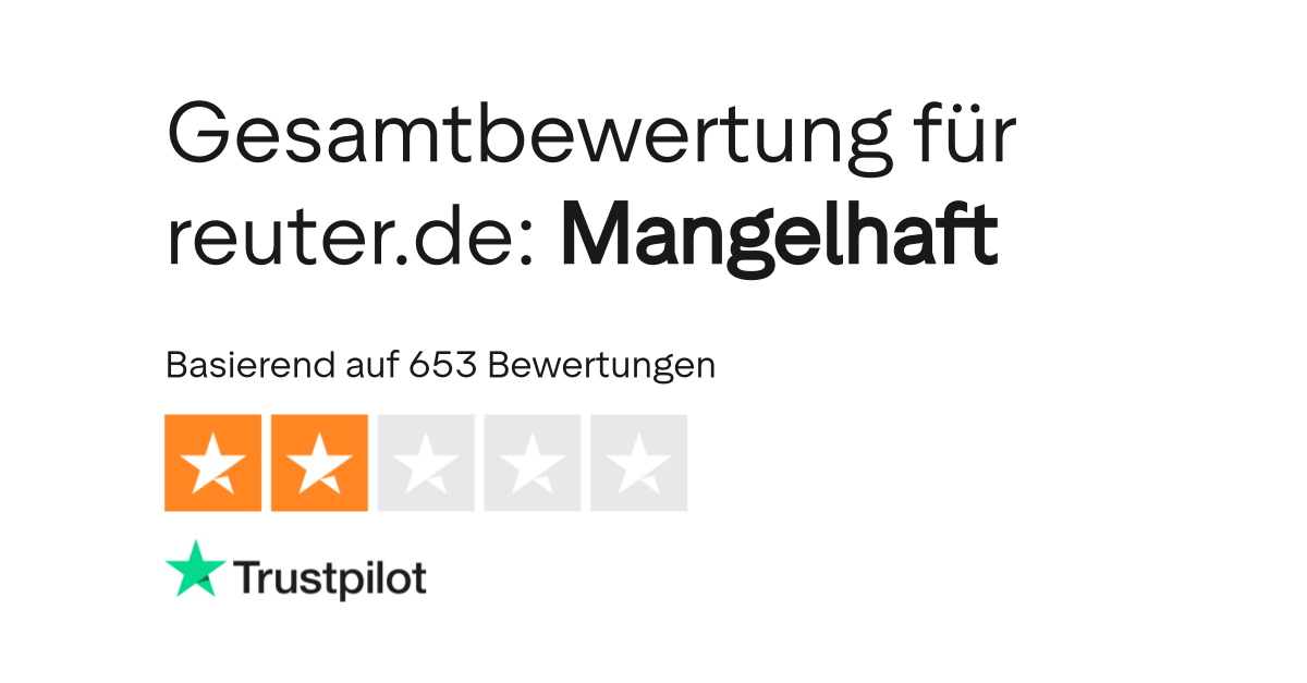 Bewertungen Zu Reuter De Lesen Sie Kundenbewertungen Zu Reuter De