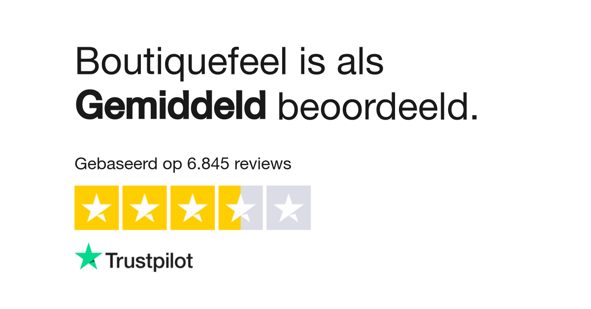 Boutiquefeel reviews Bekijk consumentenreviews over boutiquefeel