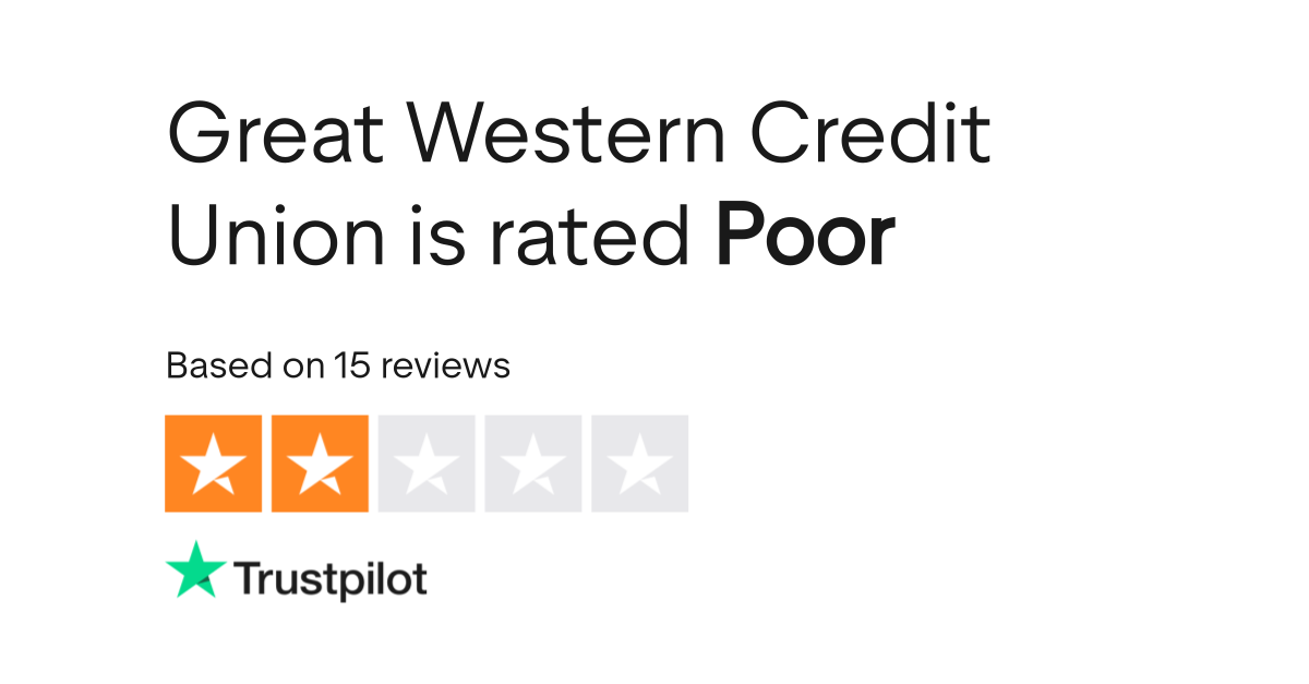 Great Western Credit Union Reviews Read Customer Service Reviews of