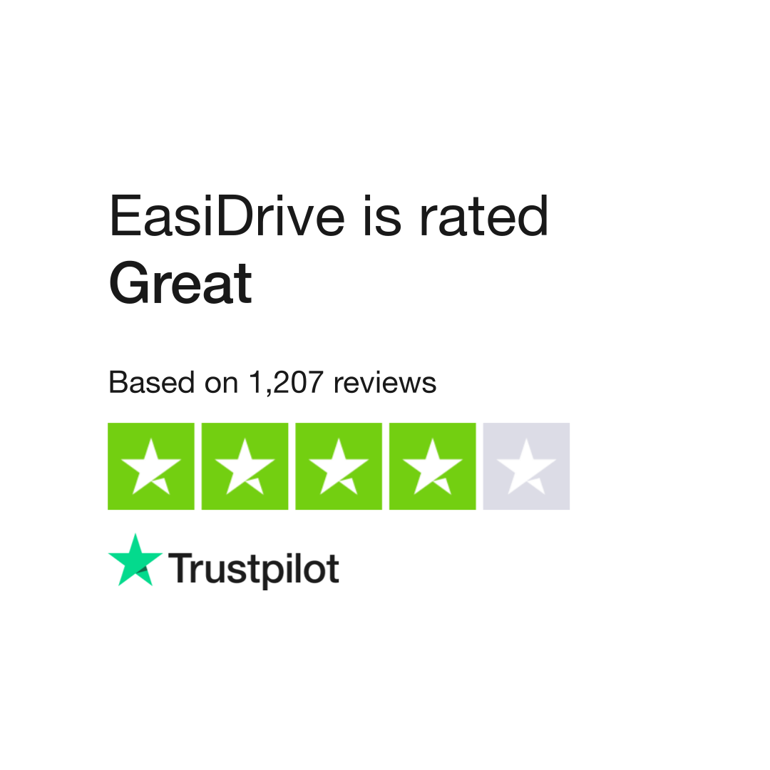 Read Customer Service Reviews of easidrive.com