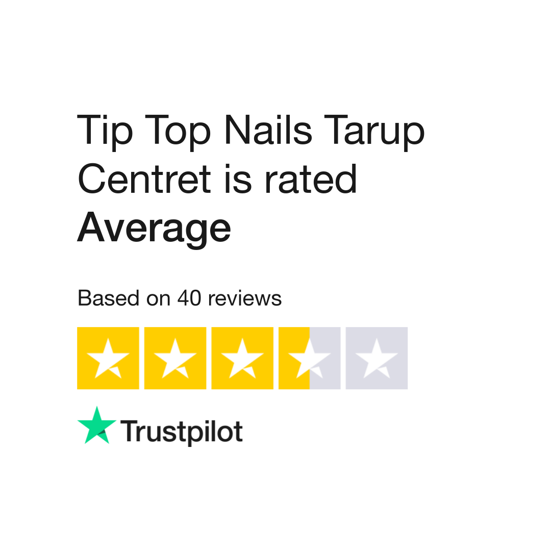 Isolere End 鍔 Tip Top Nails Tarup Centret Reviews | Read Customer Service Reviews of  tiptopnails-tarup.dk