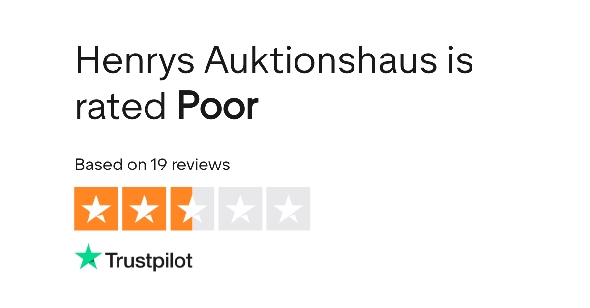 Henrys Auktionshaus Reviews Read Customer Service Reviews Of Henrys De