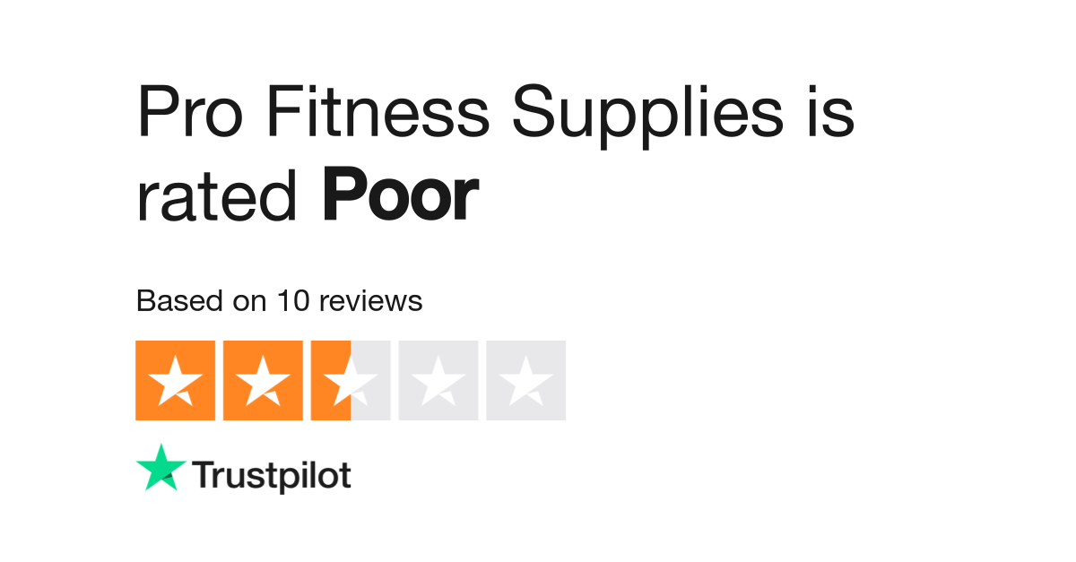 Pro Fitness Supplies Reviews Read Customer Service Reviews of