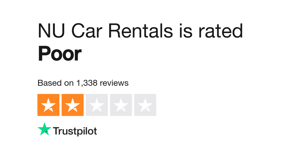 Nu Car Rental Reviews Miami