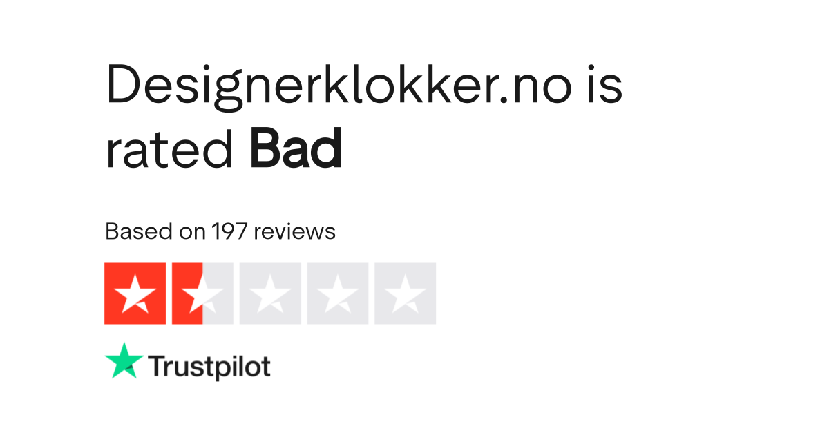 Designerklokker No Reviews Read Customer Service Reviews Of