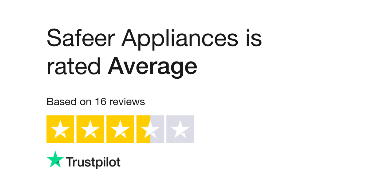 safeer appliances reviews read customer service reviews of www safeerappliances co uk