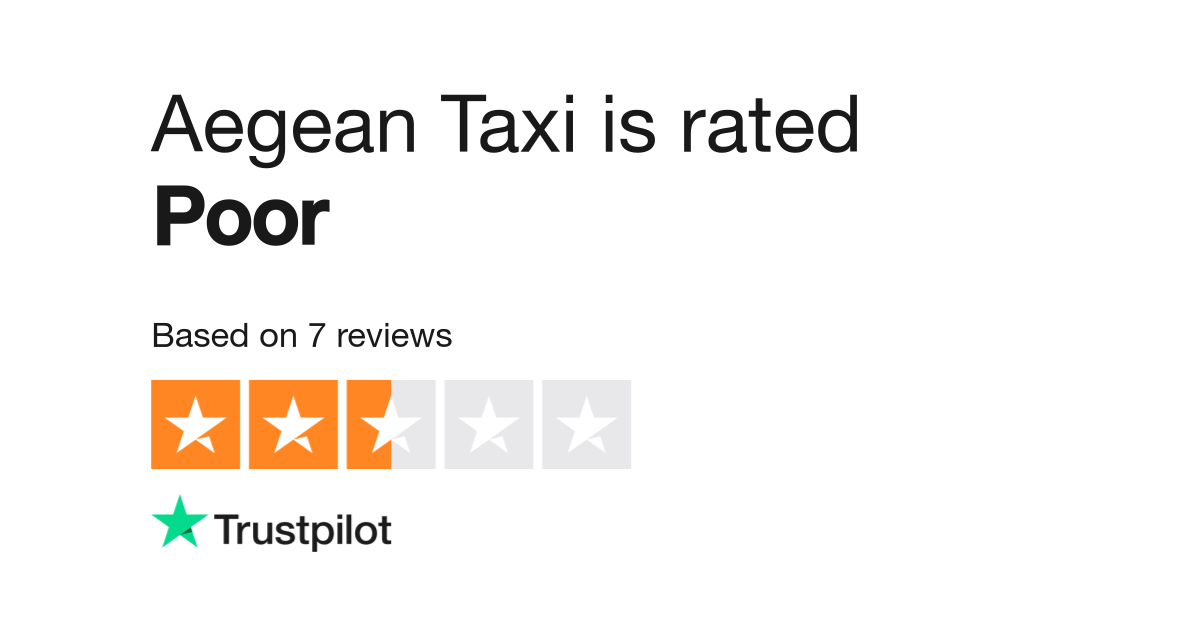 Aegean Taxi Reviews