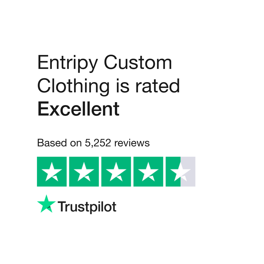 Entripy Custom Clothing Reviews  Read Customer Service Reviews of