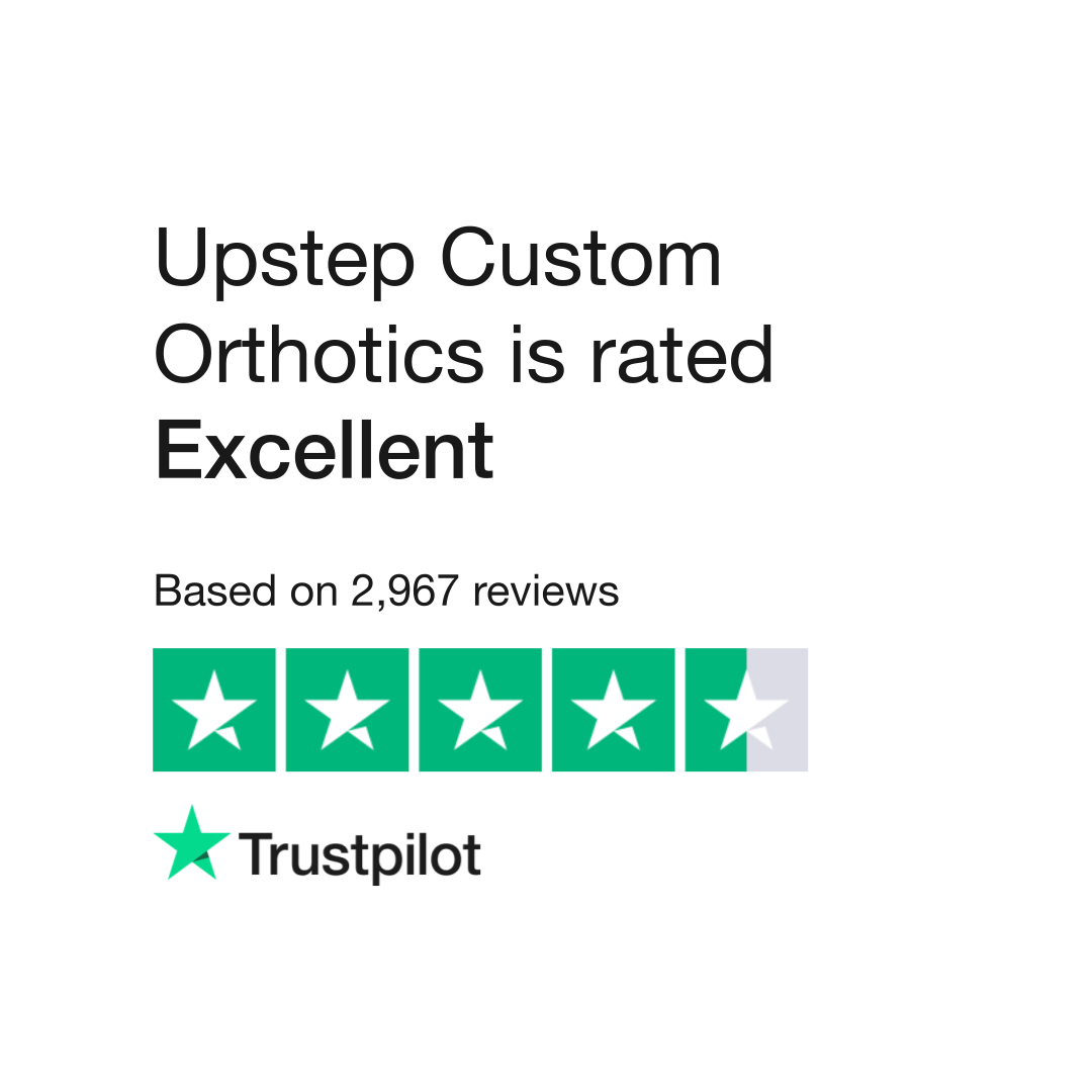 Upstep Custom Orthotics Reviews | Read Customer Service Reviews of upstep .com