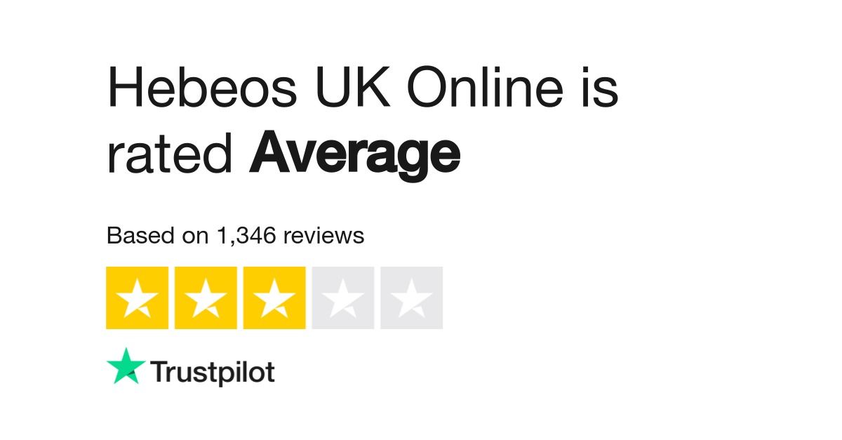 Hebeos UK Online Reviews Read Customer Service Reviews of hebeos