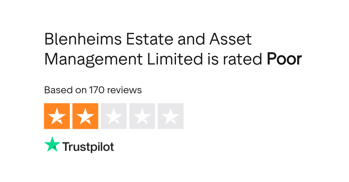 Blenheims Estate and Asset Management Limited Reviews Read Customer