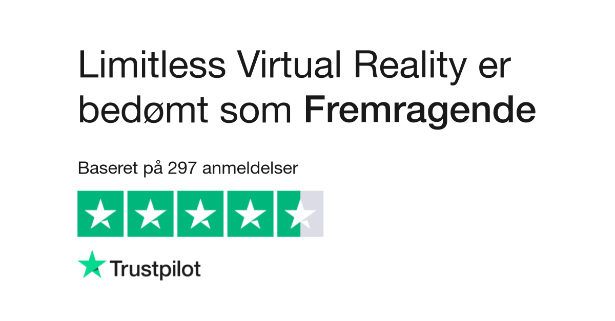 markør th aktivt Anmeldelser af Limitless Virtual Reality | Læs kundernes anmeldelser af  www.vrlimitless.dk