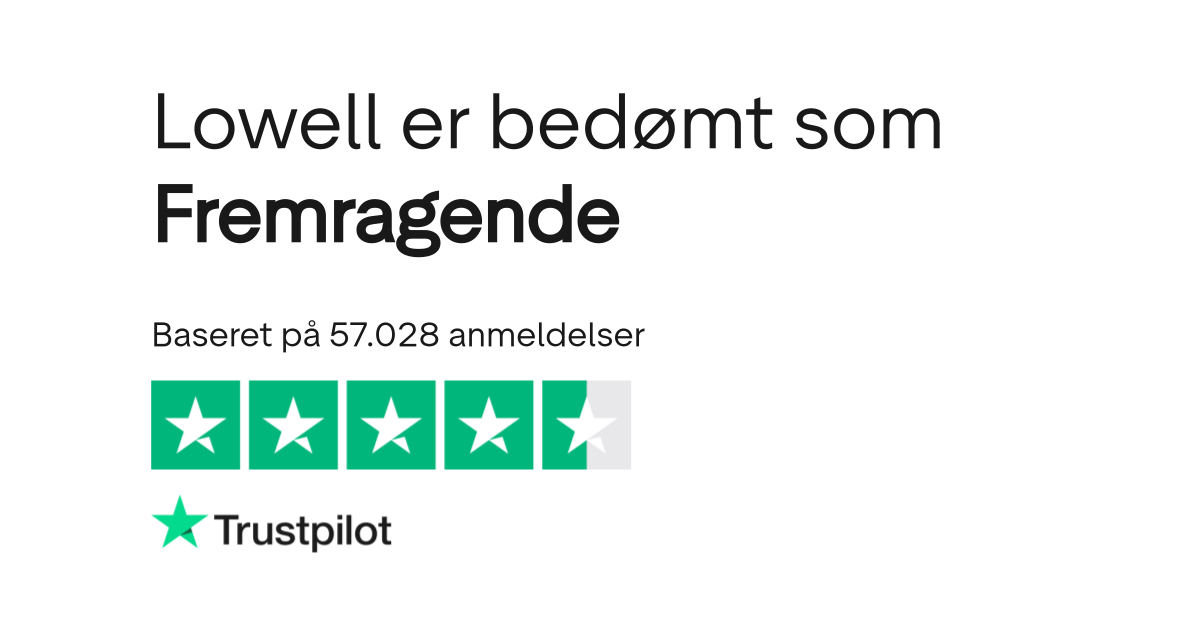 Anmeldelser af Lowell Læs kundernes anmeldelser af www.lowell.co.uk