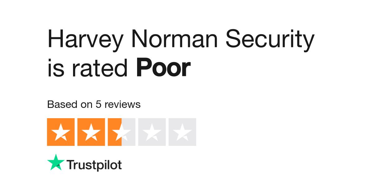 Harvey Norman Security Reviews Read Customer Service 