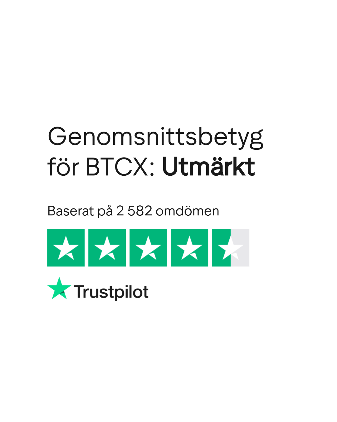 Omdömen om BTCX | Läs kundernas omdömen om bt.cx | 6 av 93