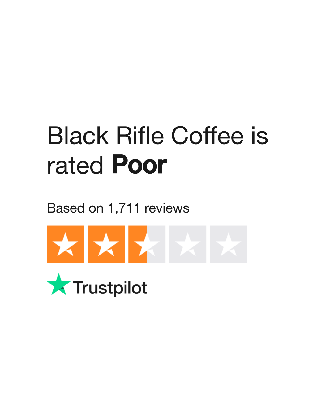 Black rifle deals coffee review