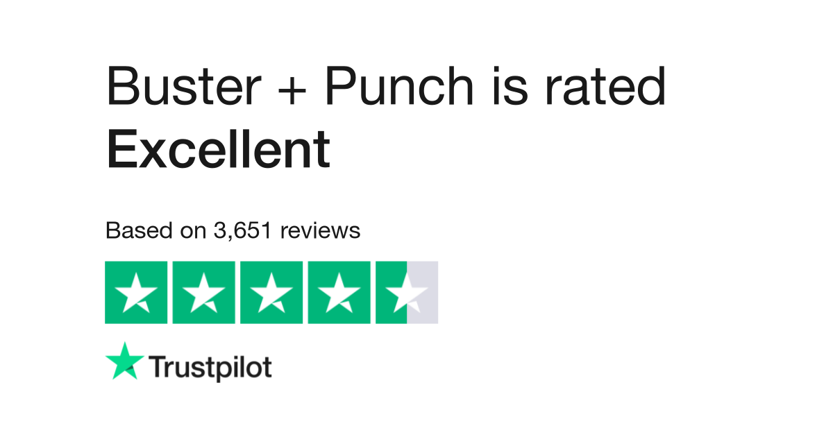 Vous pouvez facilement acheter des interrupteurs de Buster+Punch