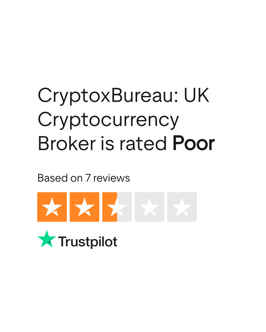 CryptoxBureau: UK Cryptocurrency Broker Reviews | Read Customer Service  Reviews of cryptoxbureau.com