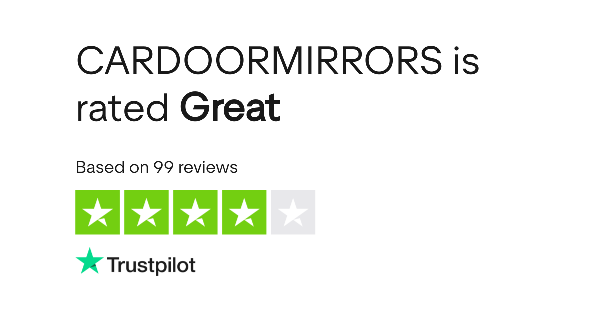 CARDOORMIRRORS Reviews Read Customer Service Reviews of