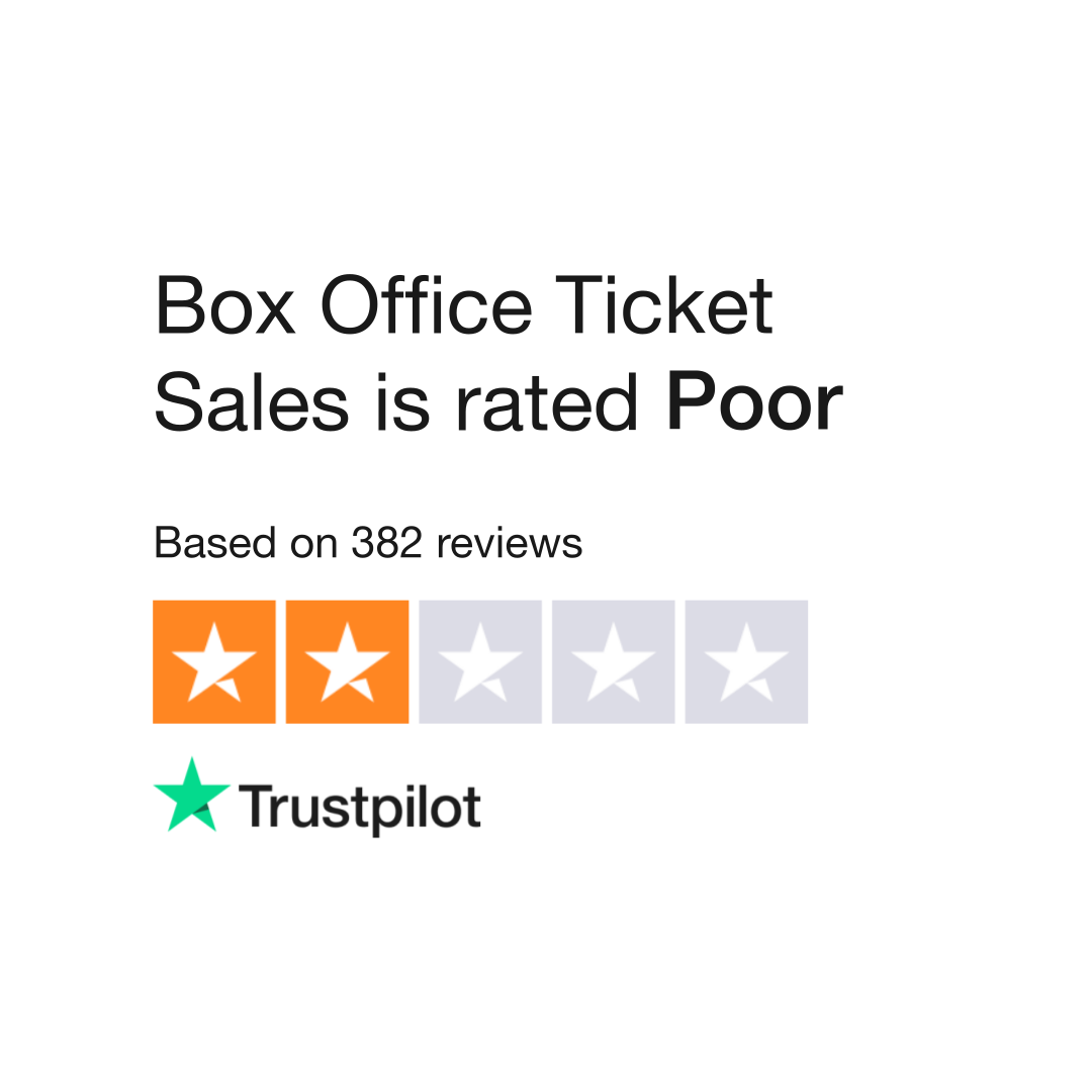 Box Office Ticket Sales Reviews | Read Customer Service Reviews of  