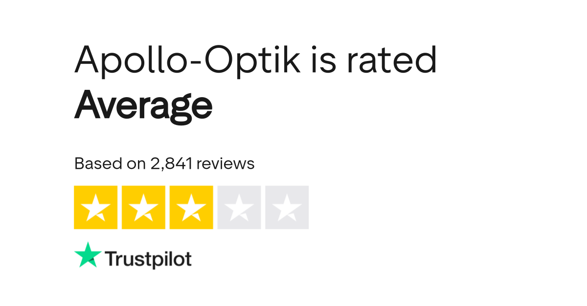 Apollo Optik Reviews Read Customer Service Reviews Of Apollo De