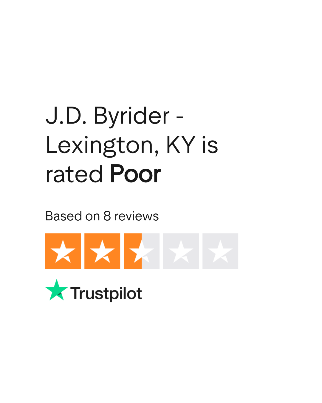 J.D. Byrider Lexington, KY Reviews Read Customer Service Reviews of