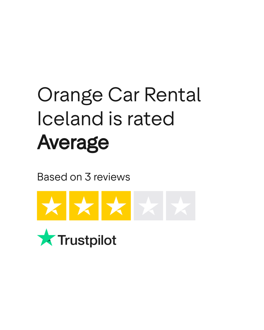 Orange Car Rental Iceland Reviews Read Customer Service Reviews of