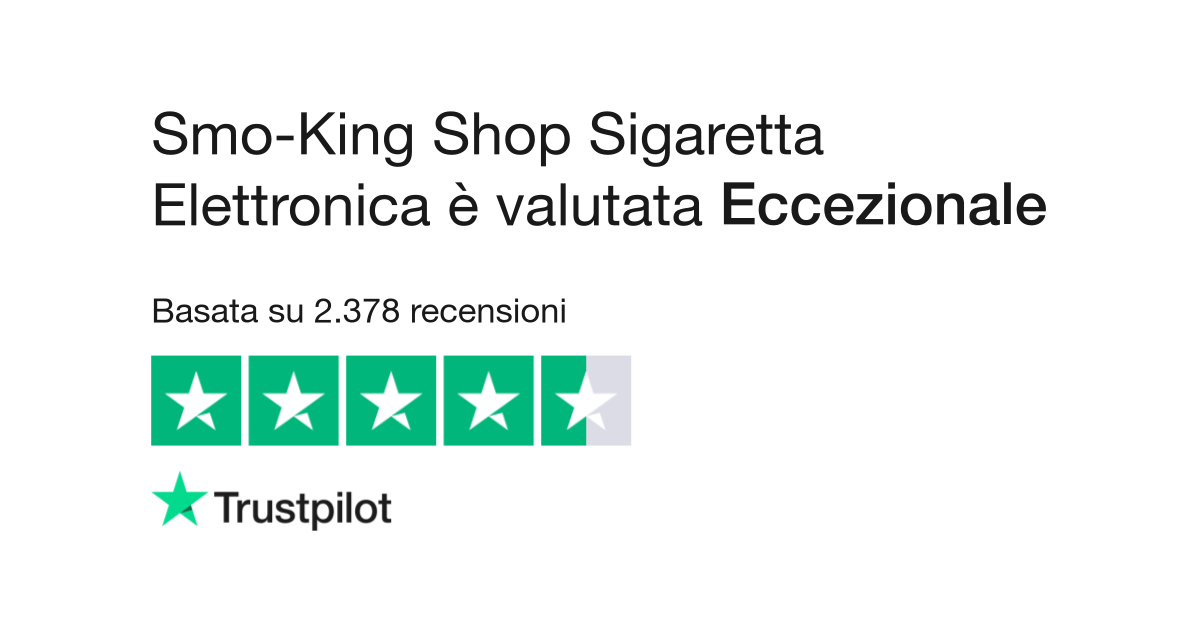 Smo-King Shop Sigaretta Elettronica, Leggi le recensioni dei servizi di  www.smo-kingshop.it