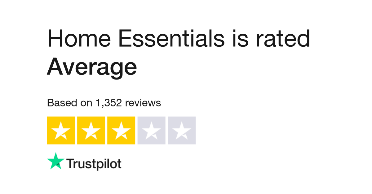 Home Essentials Reviews  Read Customer Service Reviews of www. homeessentials.co.uk