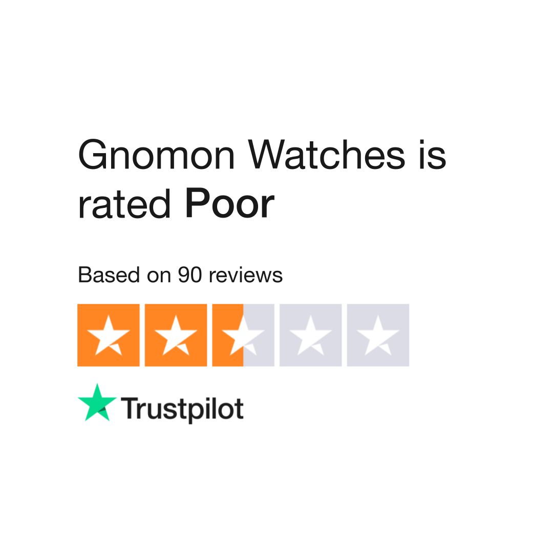 Gnomon Watches Reviews | Read Customer Service Reviews of 