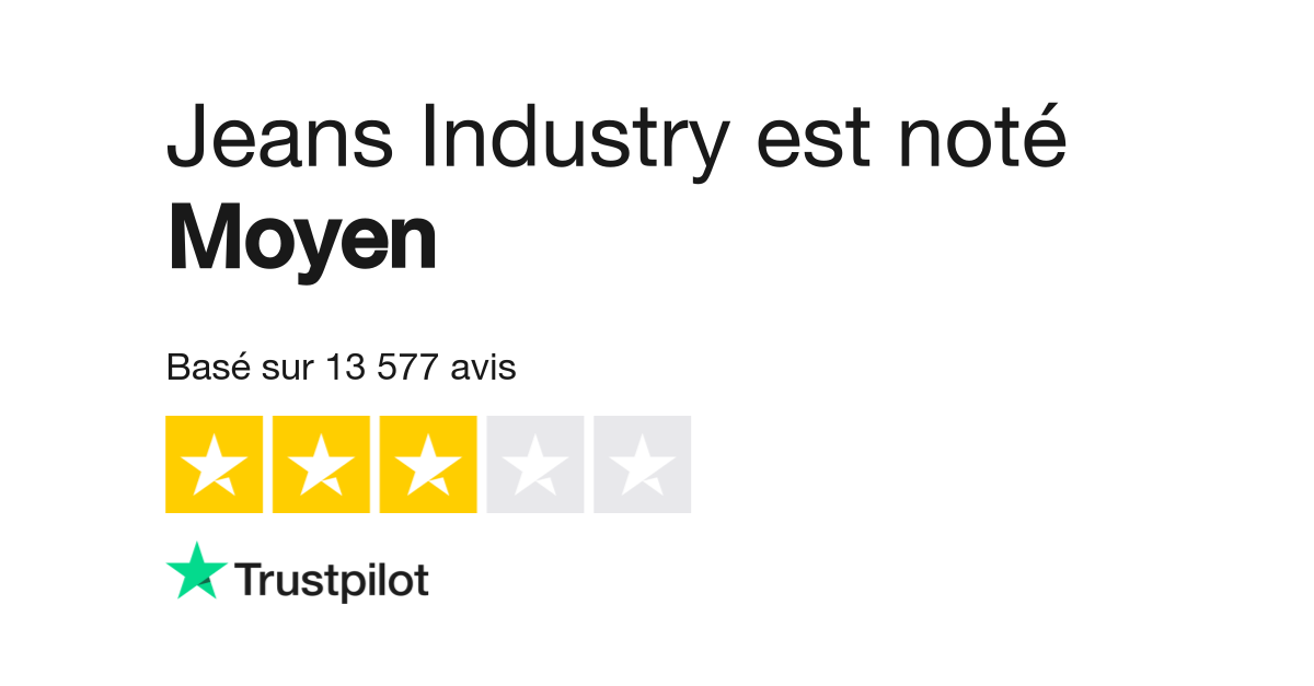 Jeans Industry Reviews  Read Customer Service Reviews of www.jeans-industry .fr