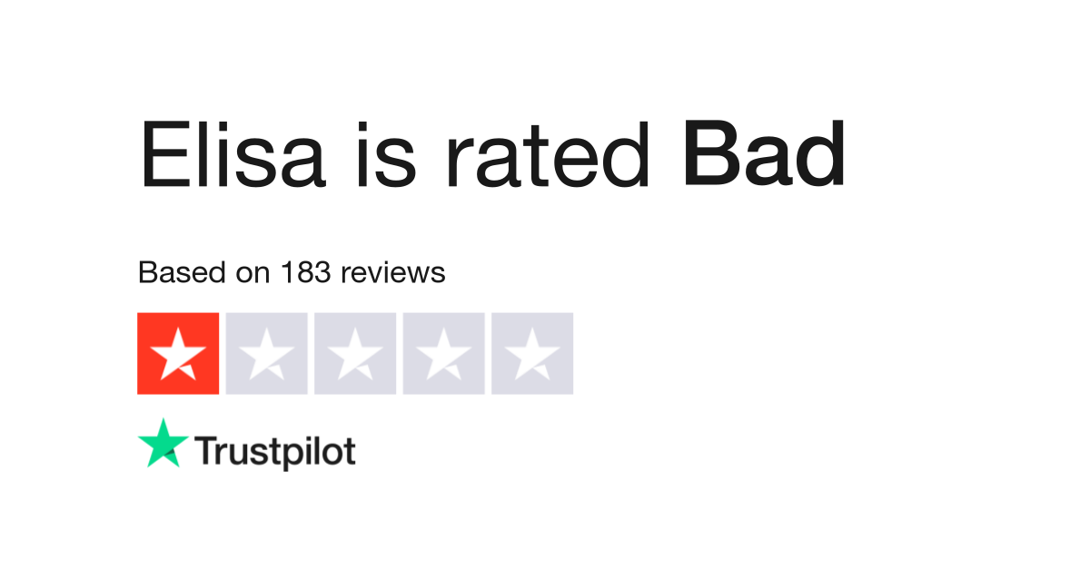 Elisa Reviews | Read Customer Service Reviews of 