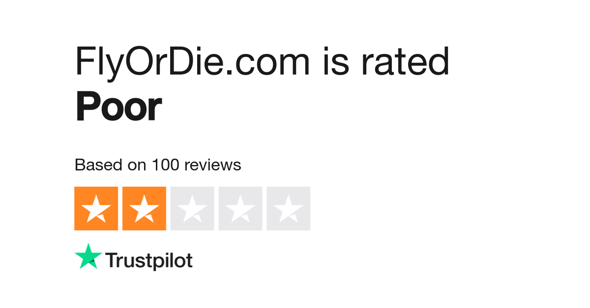 FlyOrDie.com Reviews, Read Customer Service Reviews of www.flyordie.com