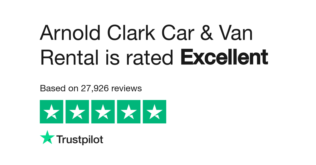 Arnold Clark Car & Van Rental Reviews | Read Customer ...